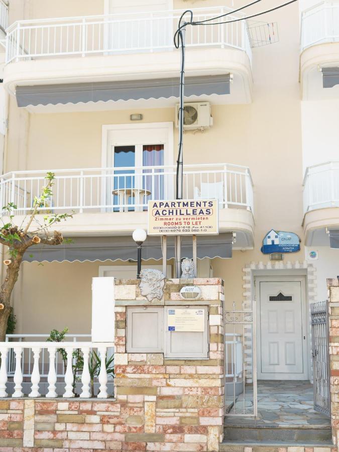 Achilleas Apartments Paralía Skotínis Εξωτερικό φωτογραφία